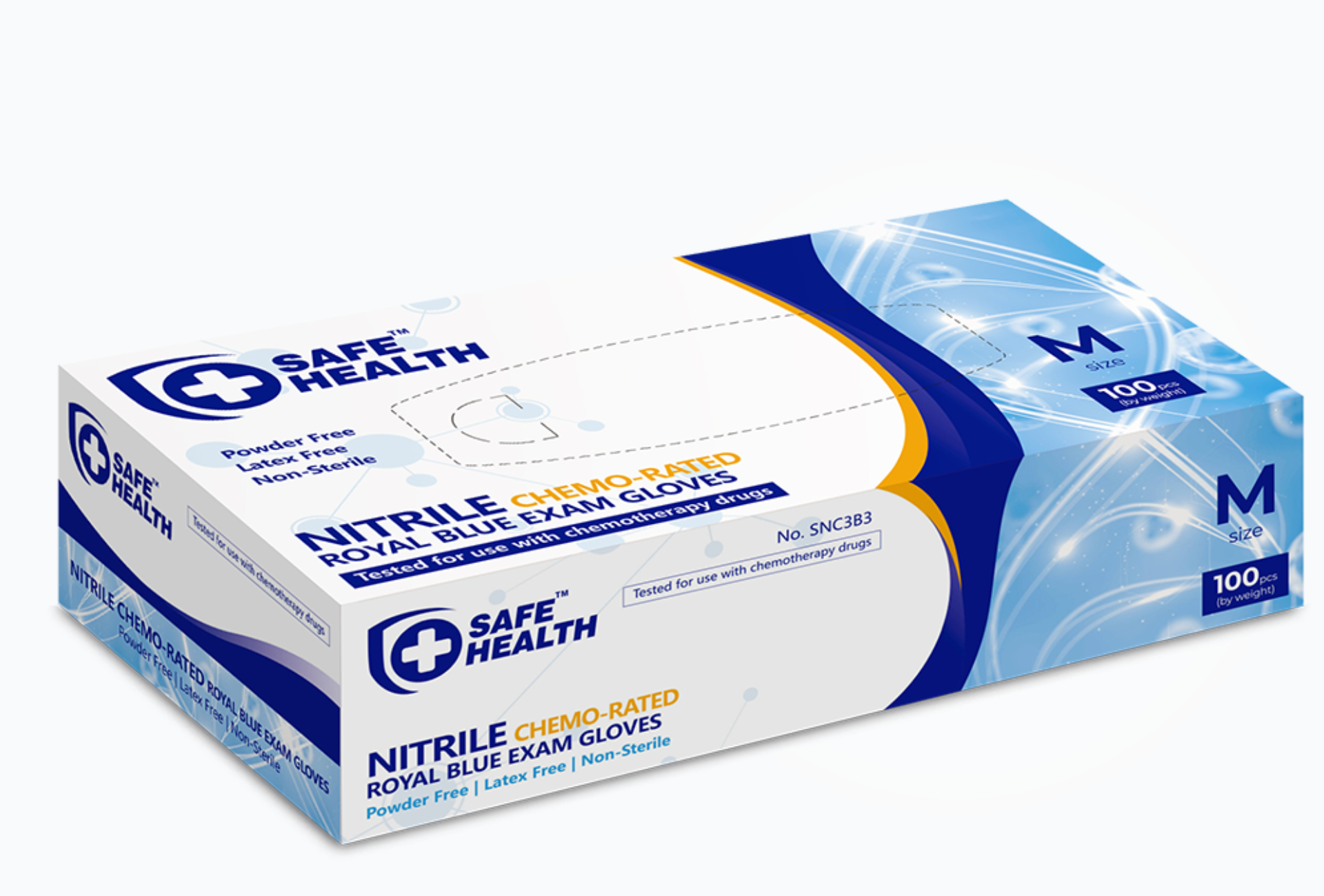 Chemo-Rated Classic Nitrile Examination Gloves